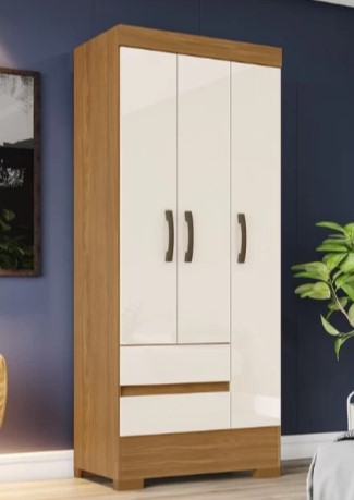 GUARDA ROUPA BS05 3 PORTAS BRIZZ