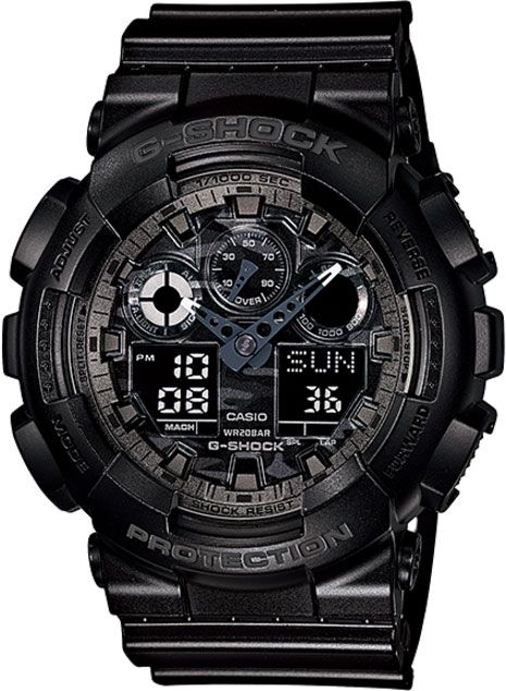 Relógio Casio G-Shock Ga100-Cf1adr - Preto