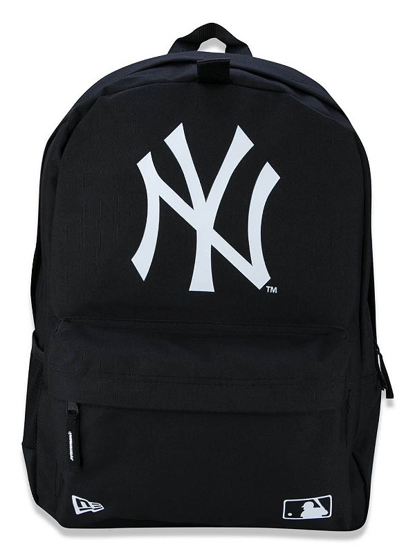 Mochila New Era Média Mlb New York Yankees Preto