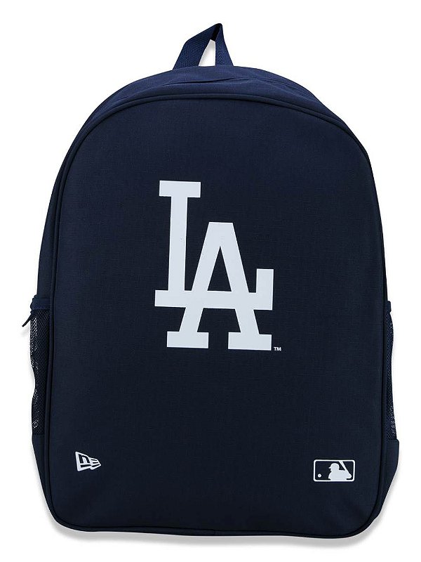 Mochila New Era Média Mlb Los Angeles Dodgers Azul