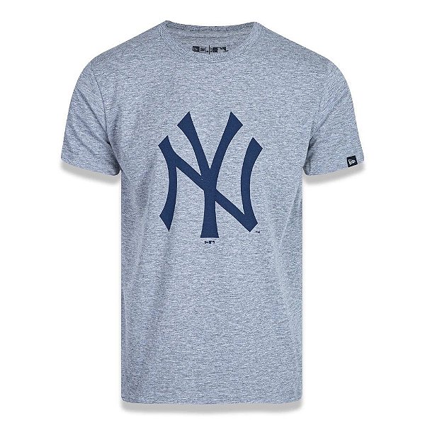 Camiseta New Era Ny Yankees Cinza