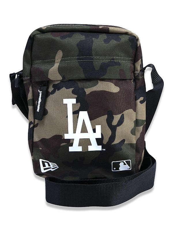 Bolsa Shoulder Bag Side New Era La Woodland Camuflada