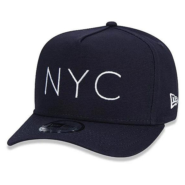 Boné New Era Aba Curva New York City Azul Marinho