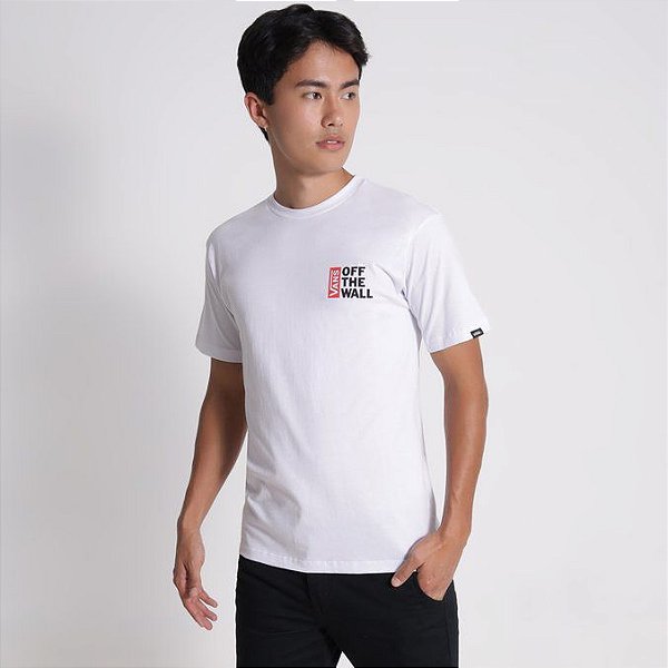Camiseta Vans Off The Wall Branca