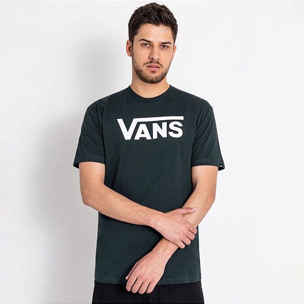 Camiseta Vans Classic Scarab Verde