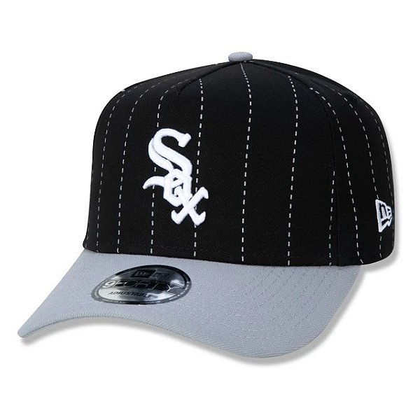 Boné New Era Aba Curva Chicago White Sox Core - Preto