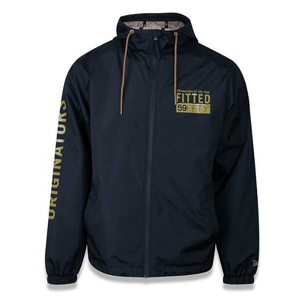 Jaqueta Corta Vento New Era  Fitted Preta