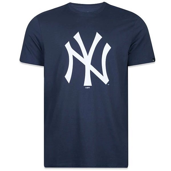 Camiseta New Era New York Yankees - Marinho