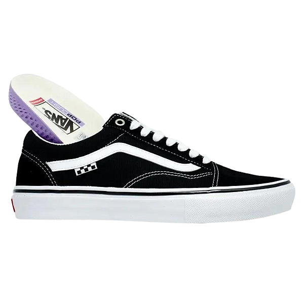 Tênis Vans Old Skool Pro Skate Preto/Branco