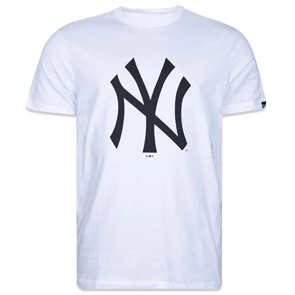 Camiseta New Era New York Yankees- Branco