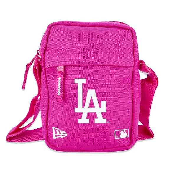 Bag Shoulder Bag New Era Losdod Rosa Logo Branco