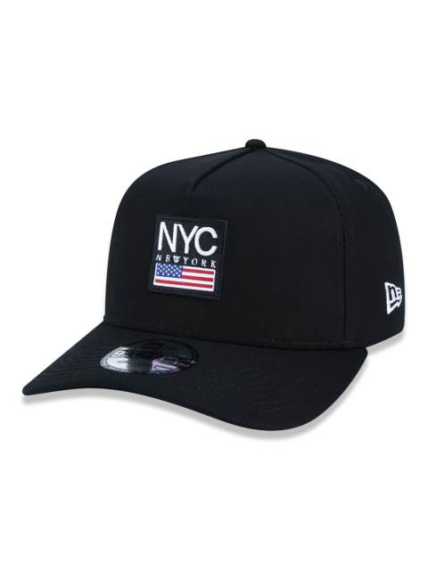 Boné New Era Aba Curva Nyc Preto