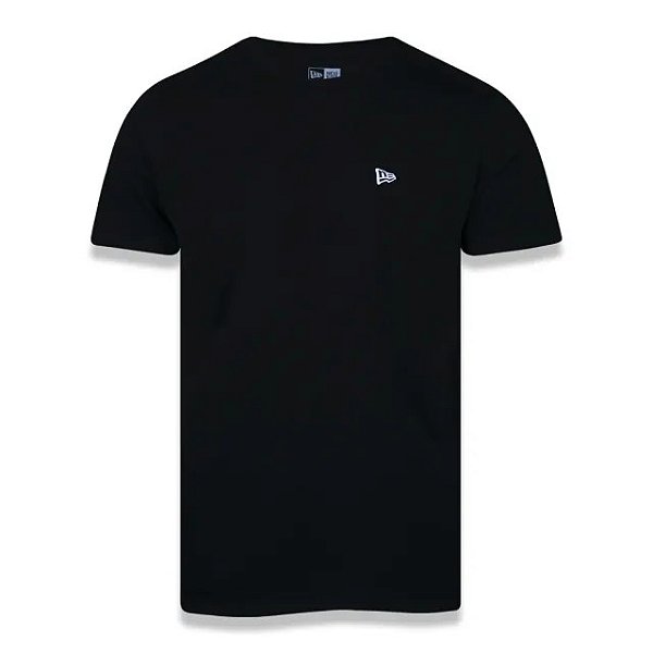 Camiseta New Era Basico Essentials Tri Black