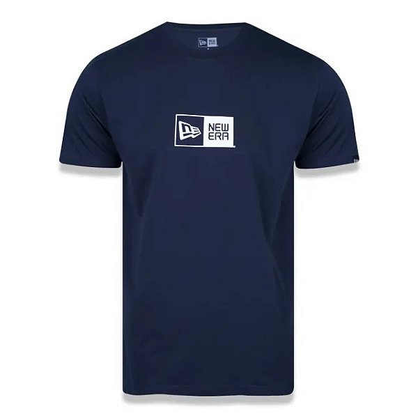 Camiseta New Era Essentials Box Azul