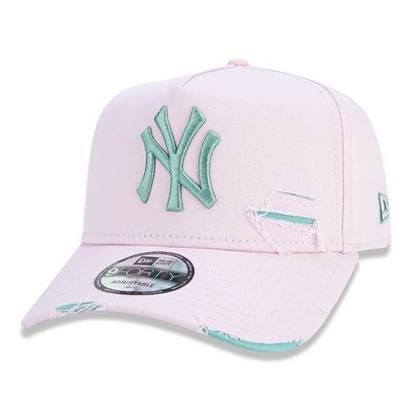 Boné New Era 940 New York Yankees Pink