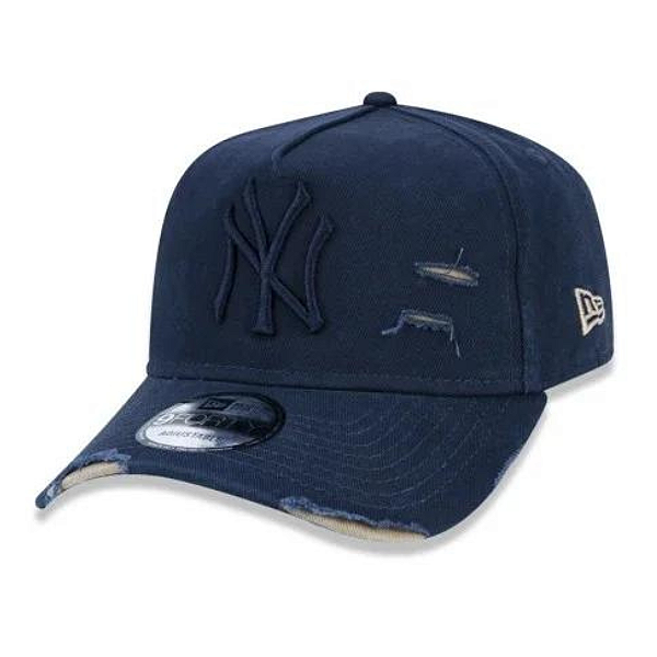 Boné New Era Aba Curva Cotton Damage New York Yankees Medium