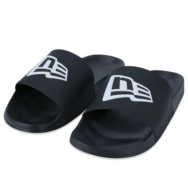 Chinelo New Era Slide Flag Black