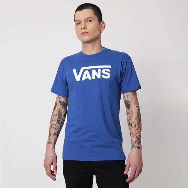 Camiseta Vans Malha True Blue