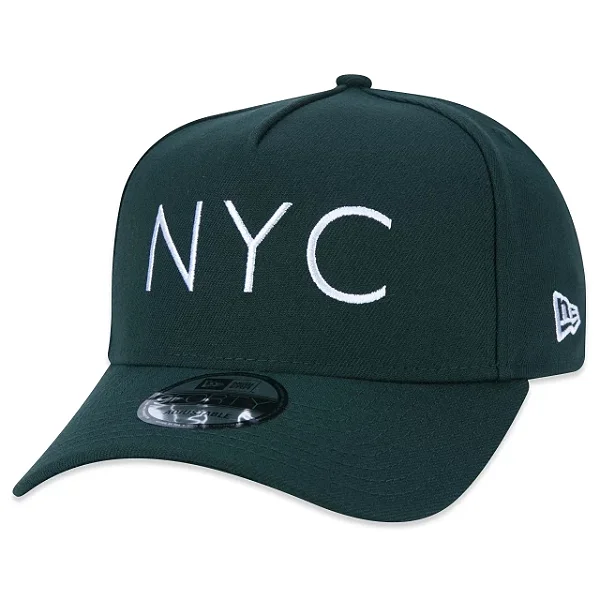 Boné New Era Aba Curva New York City Verde