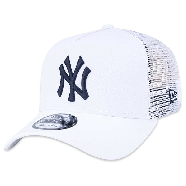 Boné New Era Trucker New York Yankees White