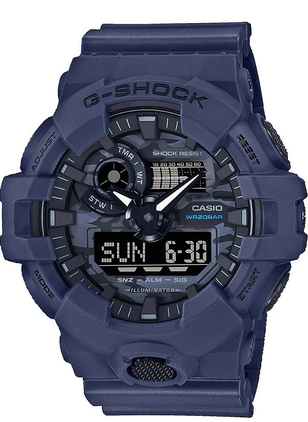 Relógio De Pulso Casio Gshock Ga700ca2adr