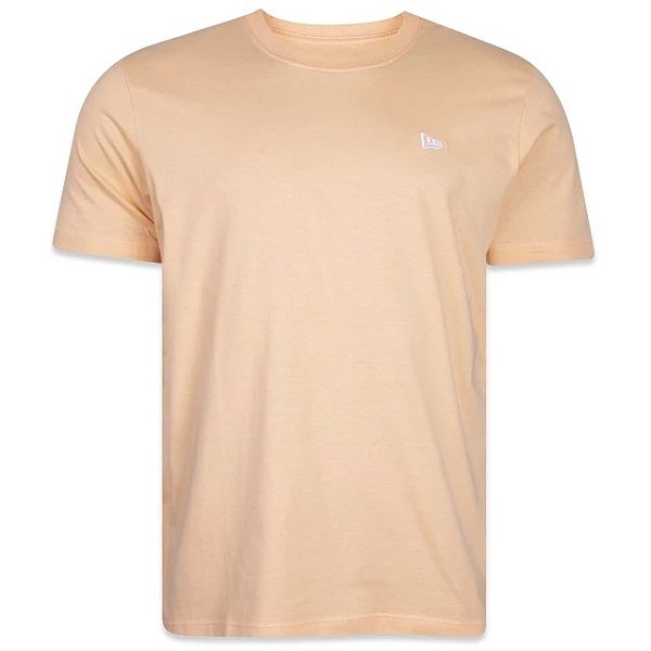 Camiseta New Era Basico Essentials Box Salmão