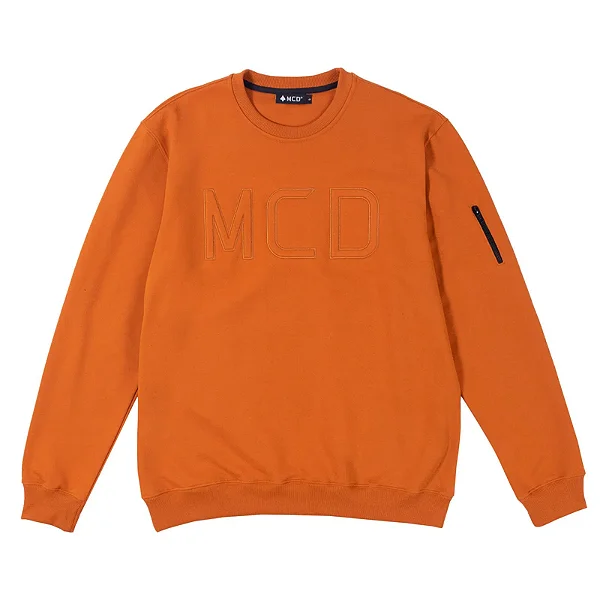 Moletom Mcd Careca Laranja