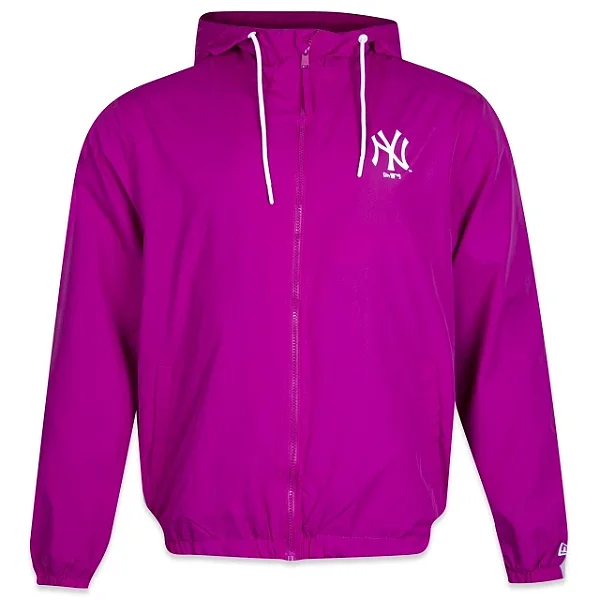 Jaqueta New Era Basico Sazonal Quad New York Yankees Pink
