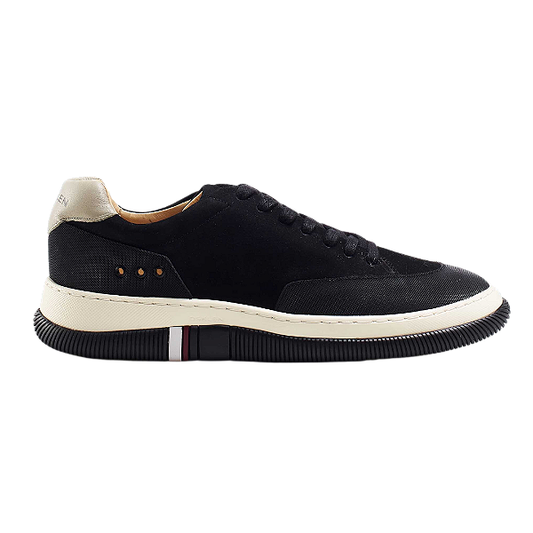 Tênis Osklen Hybrid Laces Nobuck Black