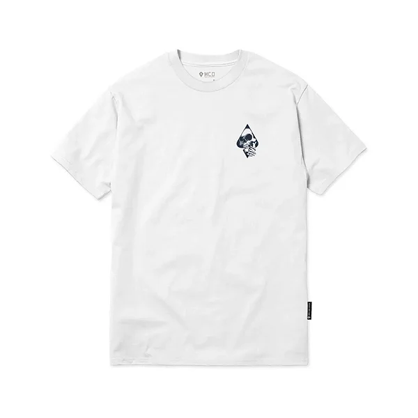 Camiseta Mcd Regular Caveira Espada White