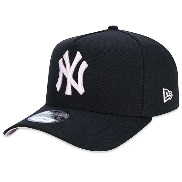 Boné New Era New York Yankees Black Pink