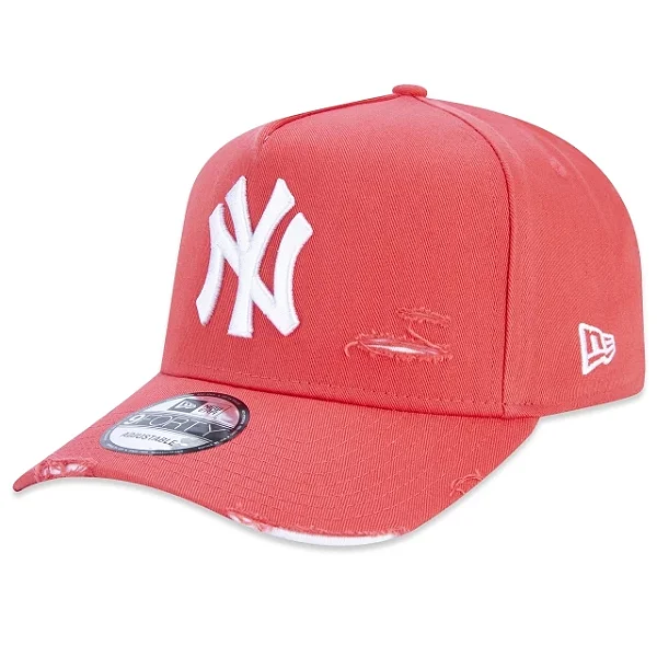 Boné New Era Destroyed Neyyan Red