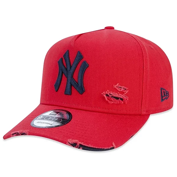 Boné New Era Destroyed New York Yankees Red