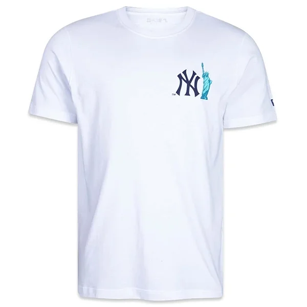 Camiseta New Era All Core Mlb Neyyan White