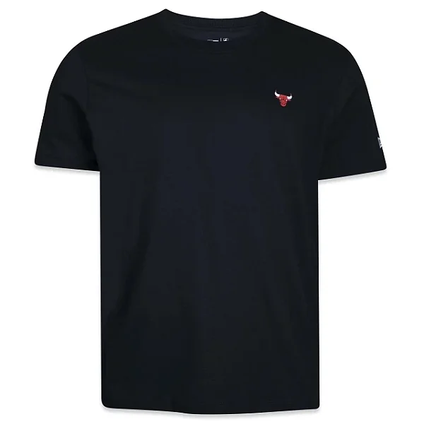 Camiseta New Era Core Chicago Bulls Black