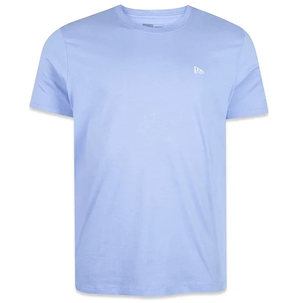 Camiseta New Era Bordado Branded Azul Claro