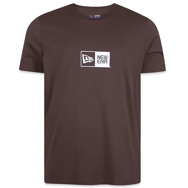 Camiseta New Era Box Branded Marrom