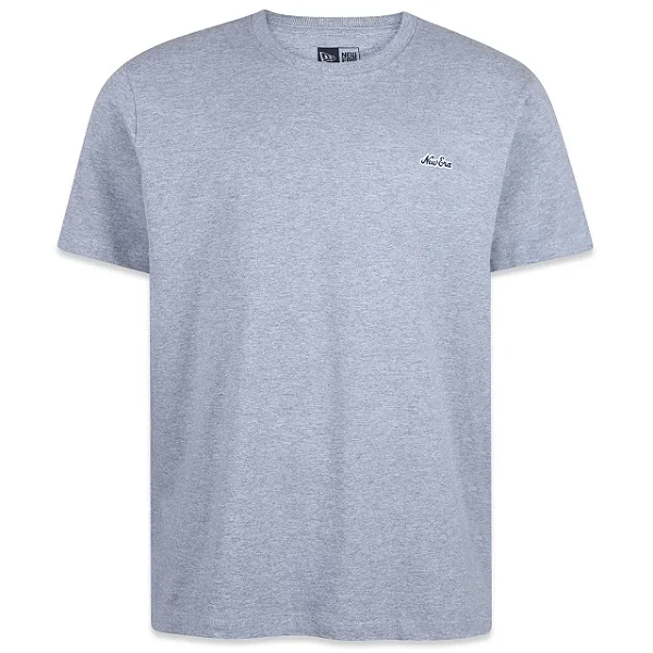 Camiseta New Era Core Ne Mescla Cinza
