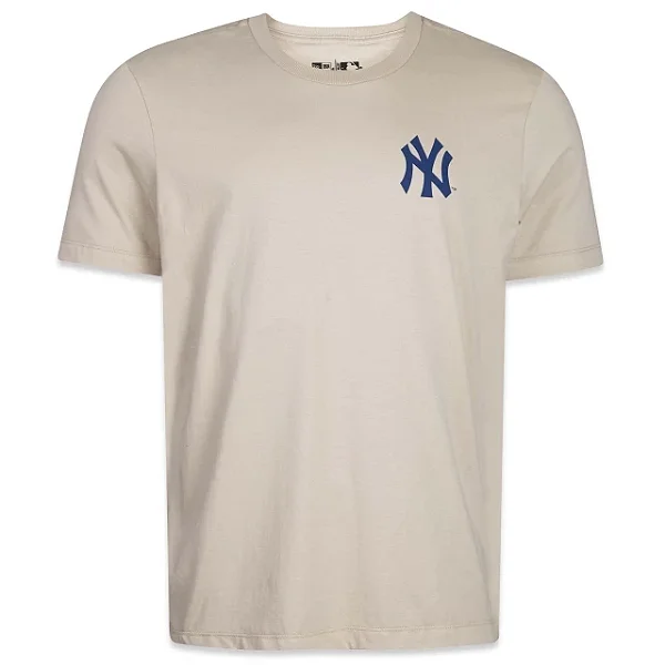 Camiseta New Era Minimal New York Yankees Kaki