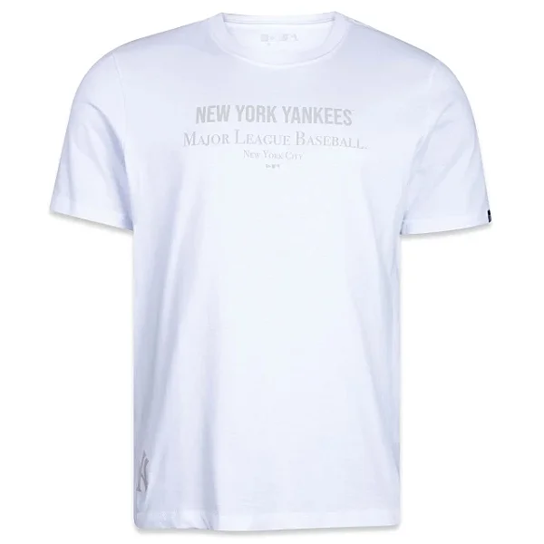 Camiseta New Era Minimal New York Yankees White