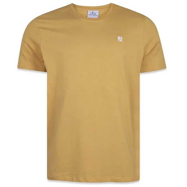 Camiseta New Era Mini Bordado New York Yankees Yellow