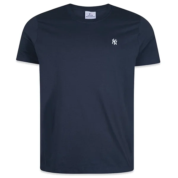 Camiseta New Era Mini Bordado New York Yankees Chumbo