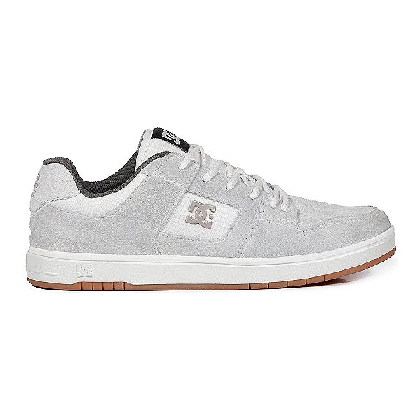 Tênis Dc Shoes Manteca 4 White/Grey/White