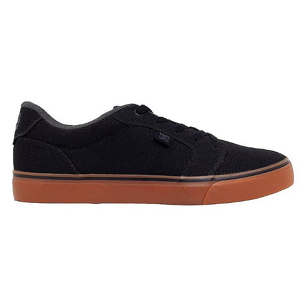 Tênis Dc Shoes Anvil Tx La Black/Black/Gum