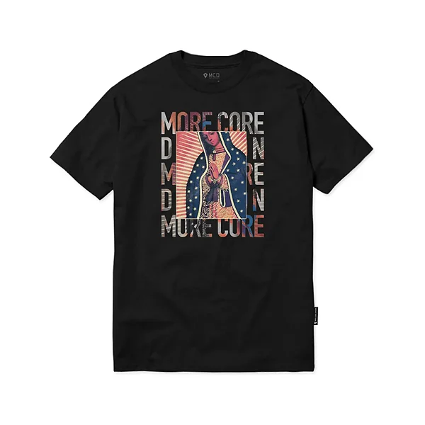Camiseta Mcd Regular Guadalupe Infralupe Black