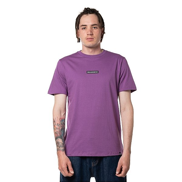 Camiseta Dc Tape Dc Shoeco Roxo