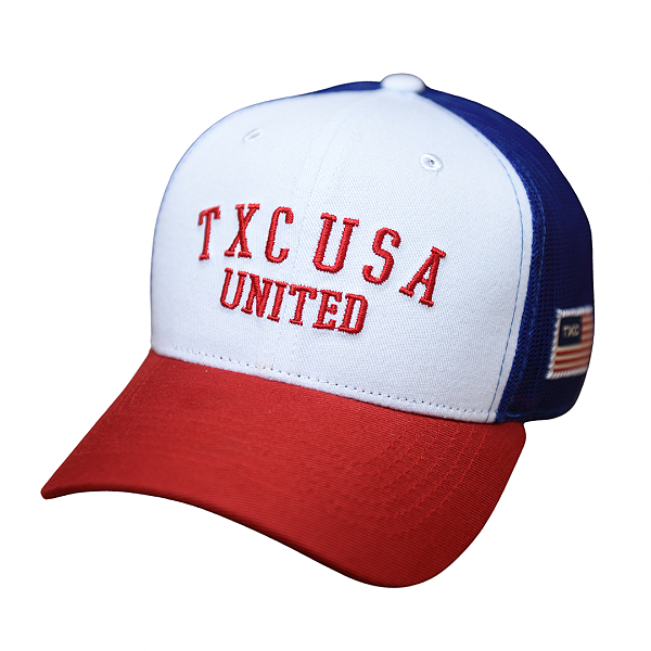 Boné TXC Aba Curva Trucker Branco