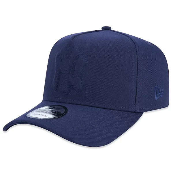 Boné New Era Aba Curva New York Yankees Marinho