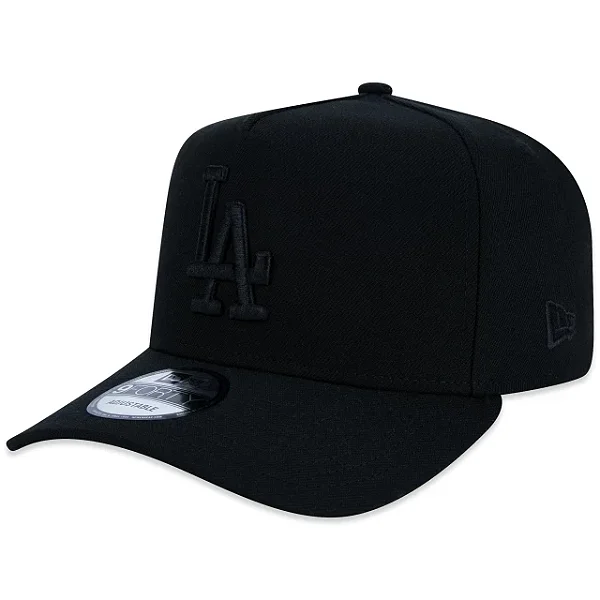 Boné New Era Aba Curva Los Angeles Dodgers Black