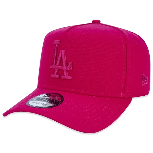 Boné New Era Aba Curva Core Los Angeles Dodgers Pink